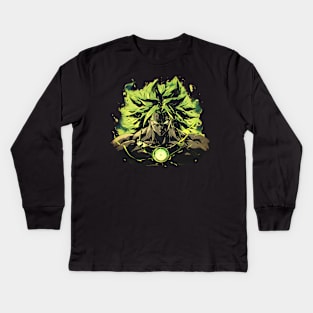 broly Kids Long Sleeve T-Shirt